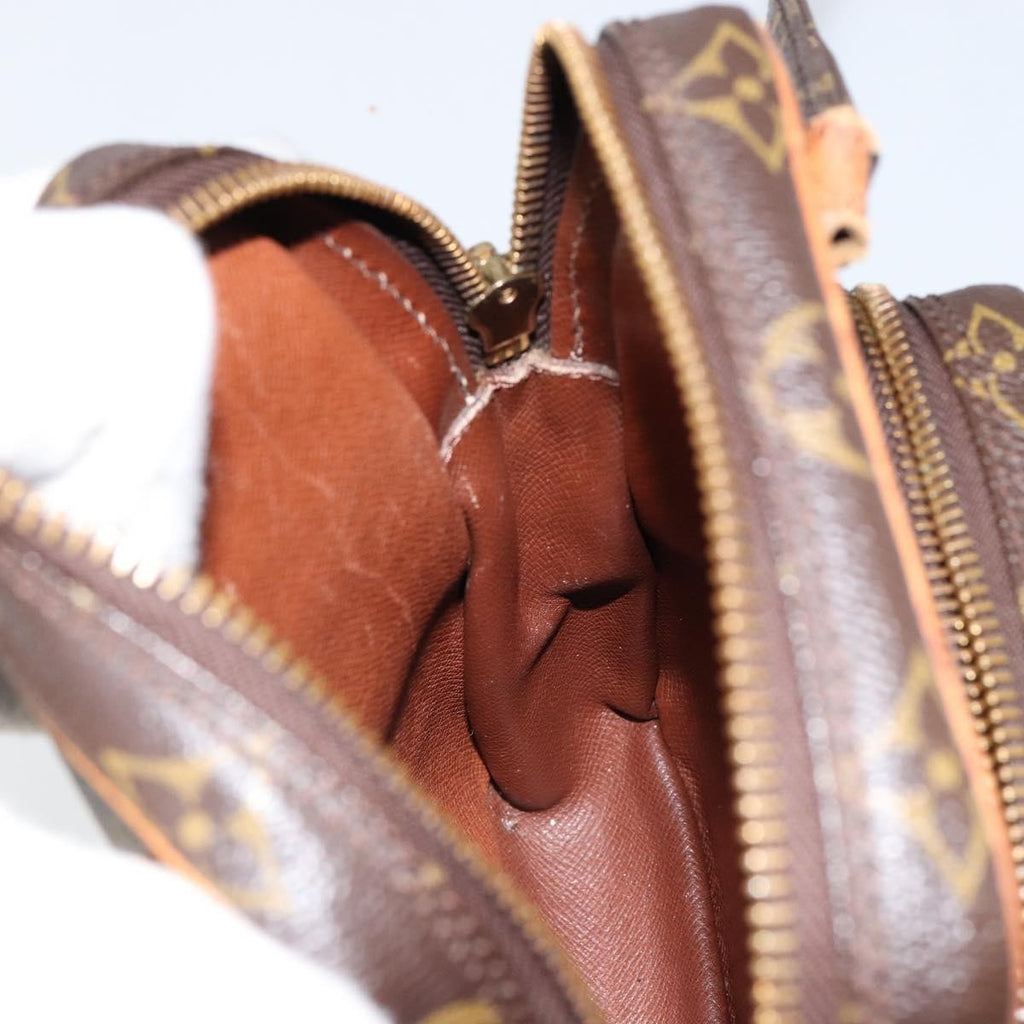 Louis Vuitton Amazone Bag Monogram Canvas Brown Canvas Shoulder Bag
