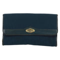 Christian Dior Vintage Chain Flap Shoulder Bag Diorissimo Canvas Navy Canvas Shoulder Bag Bag (Pre-Owned)