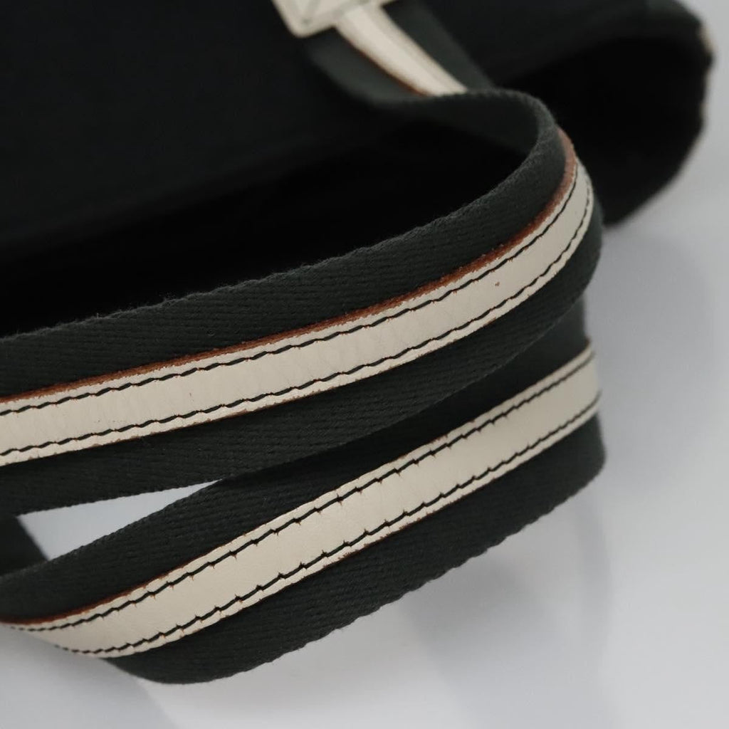 Burberry Blue Label Tote Bag Canvas Black Canvas Tote Bag
