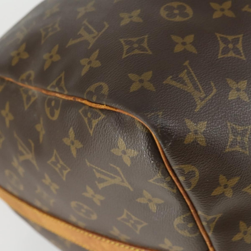 Louis Vuitton Keepall Bandouliere Bag Monogram Canvas Brown Canvas Travel Bag