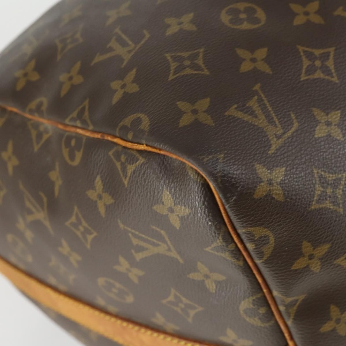 Louis Vuitton Keepall Bandouliere Bag Monogram Canvas Brown Canvas Travel Bag