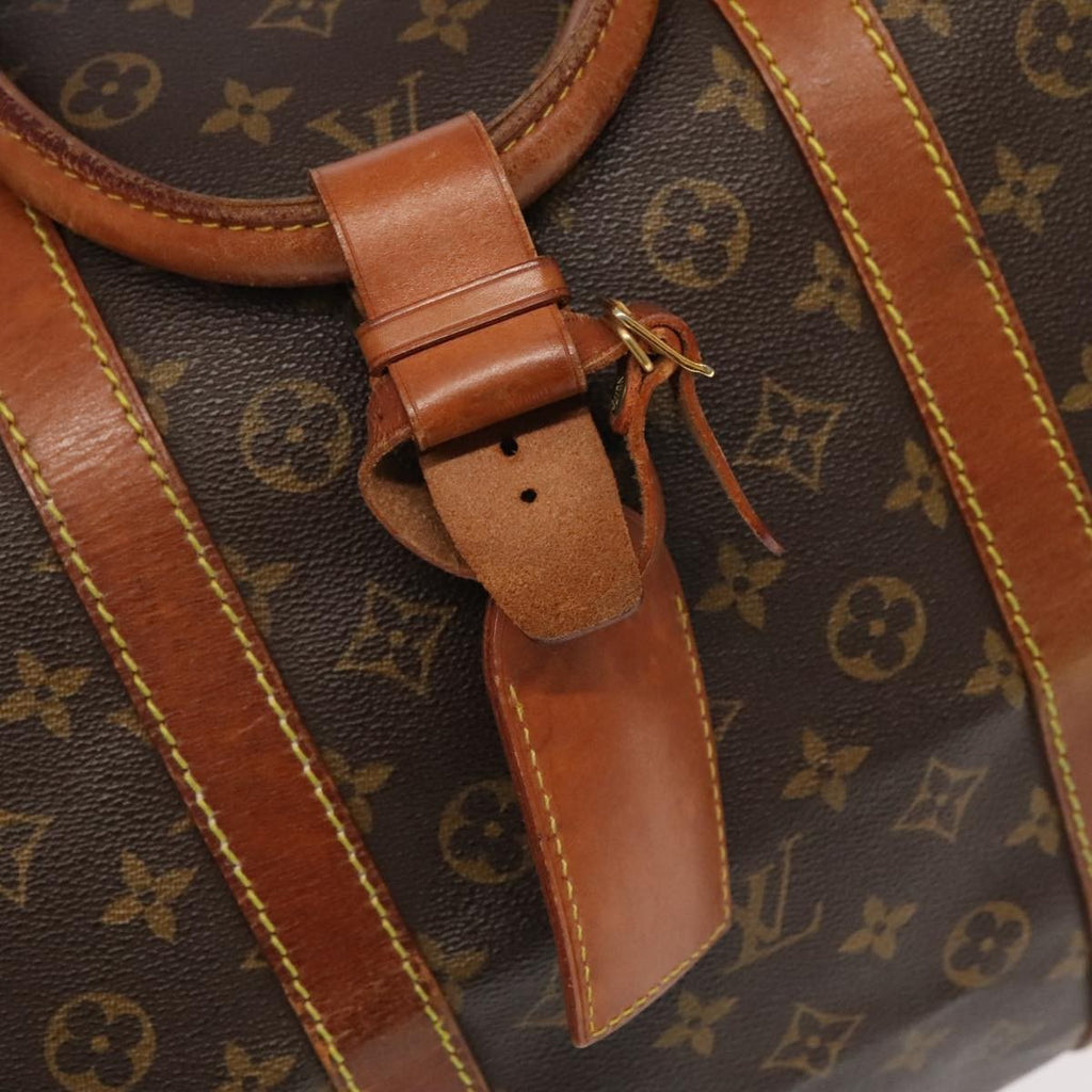 Louis Vuitton Keepall Bag Monogram Canvas Brown Canvas Travel Bag