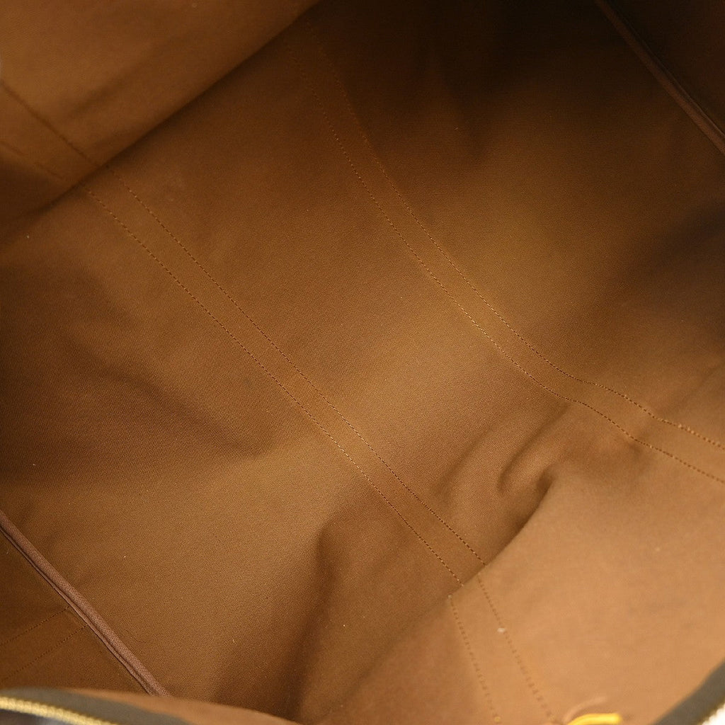 Louis Vuitton Keepall Bag Monogram Canvas Brown Canvas Travel Bag