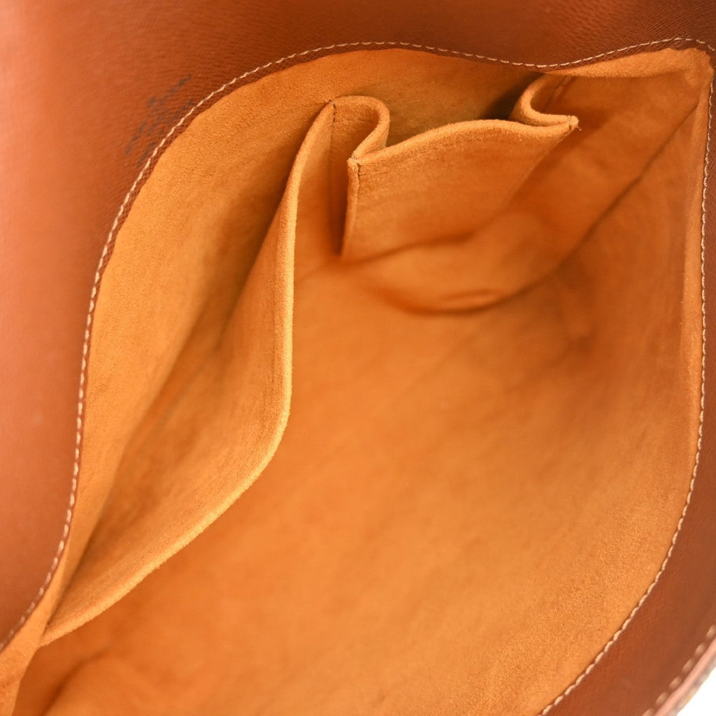 Louis Vuitton Musette Handbag Monogram Canvas Brown Canvas Shoulder Bag