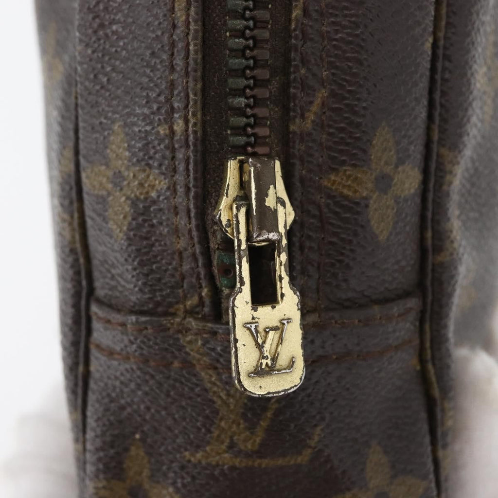 Louis Vuitton Trousse Toilette Monogram Canvas Brown Canvas Clutche & Pouche Bag