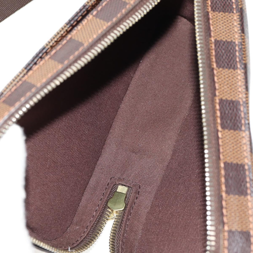 Louis Vuitton Geronimos Waist Bag Damier Brown Canvas Bag