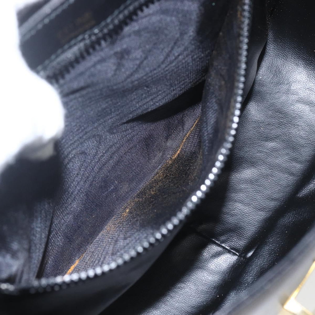 Celine Horse Carriage Shoulder Bag Leather Black Leather Shoulder Bag Bag