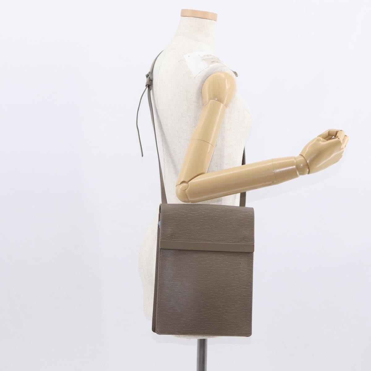 Louis Vuitton Ramatuelle Handbag Epi Leather Purple Leather Shoulder Bag
