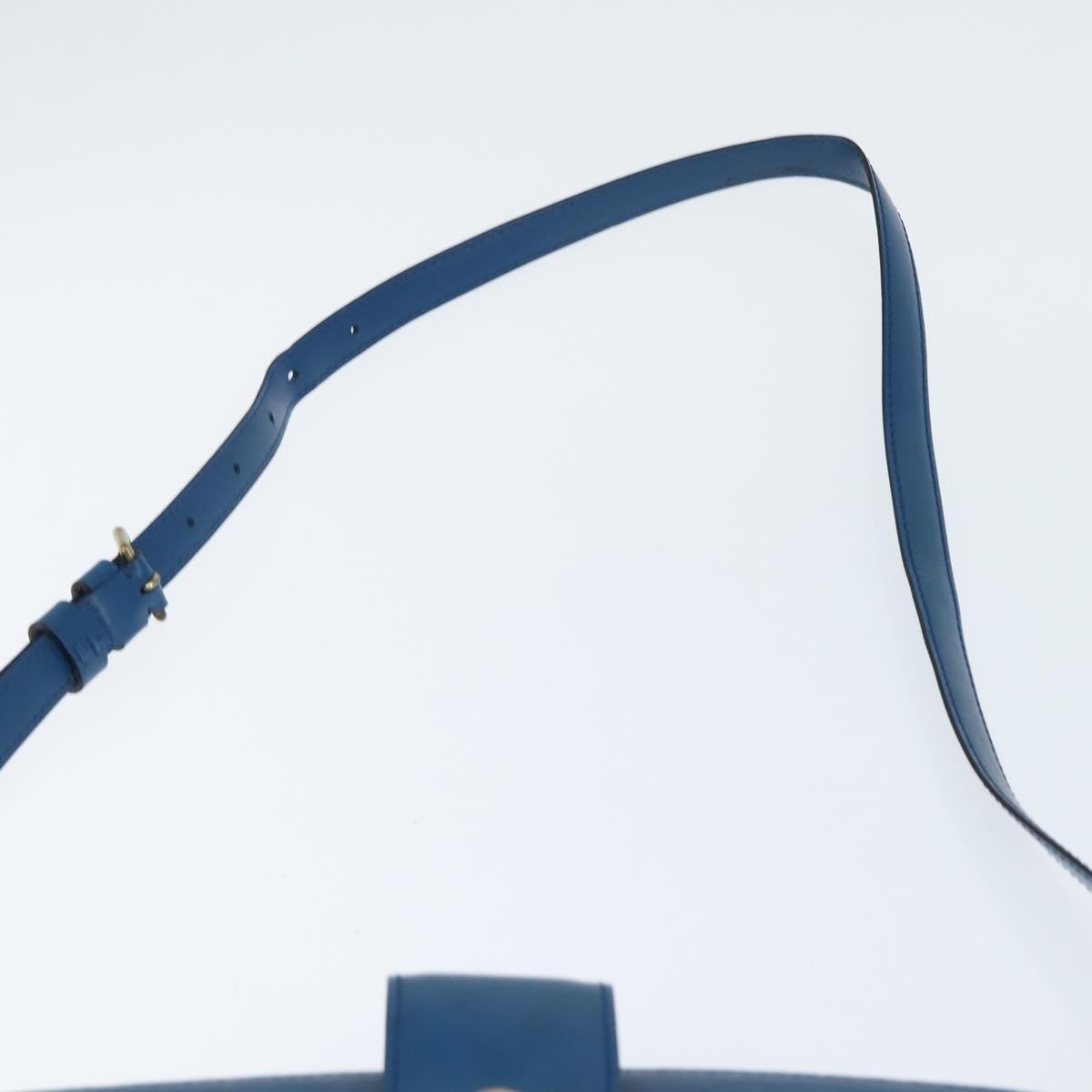 Louis Vuitton Capucines Shoulder Bag Epi Leather Blue Leather Shoulder Bag
