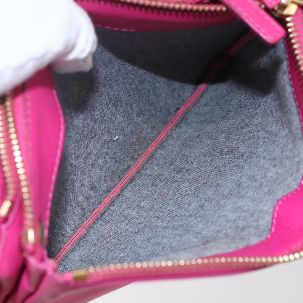 Celine Trio Crossbody Bag Leather Pink Leather Shoulder Bag Bag
