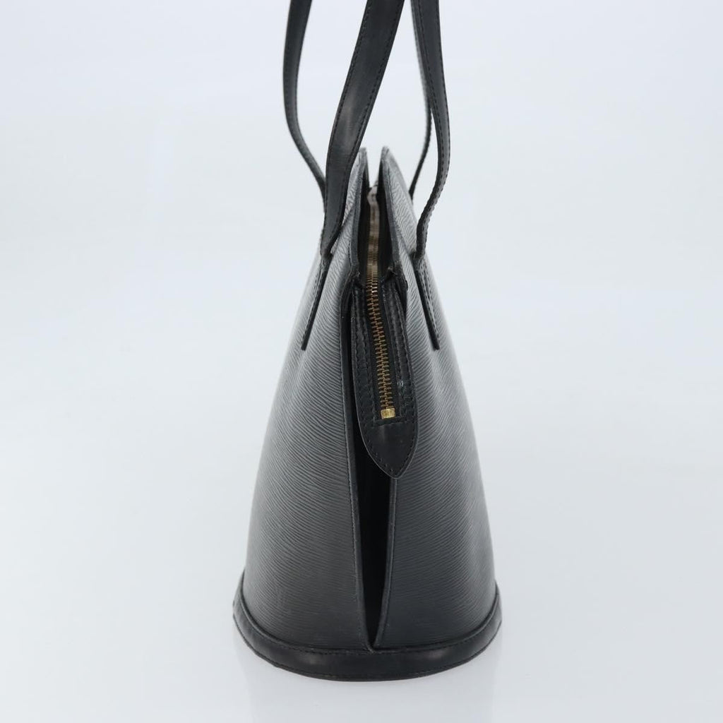 Louis Vuitton Saint Jacques Handbag Epi Leather Black Leather Shoulder Bag