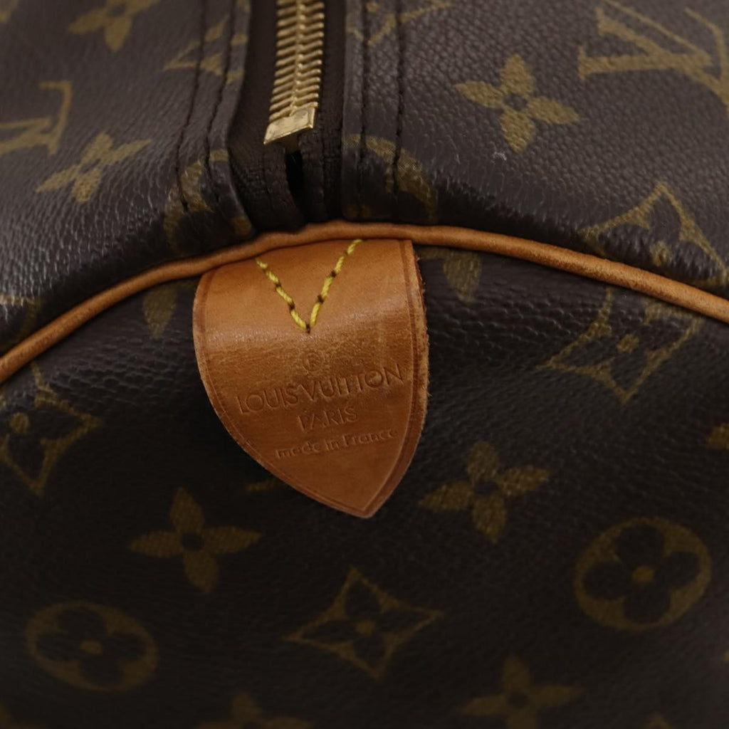 Louis Vuitton Keepall Bag Monogram Canvas Brown Canvas Travel Bag