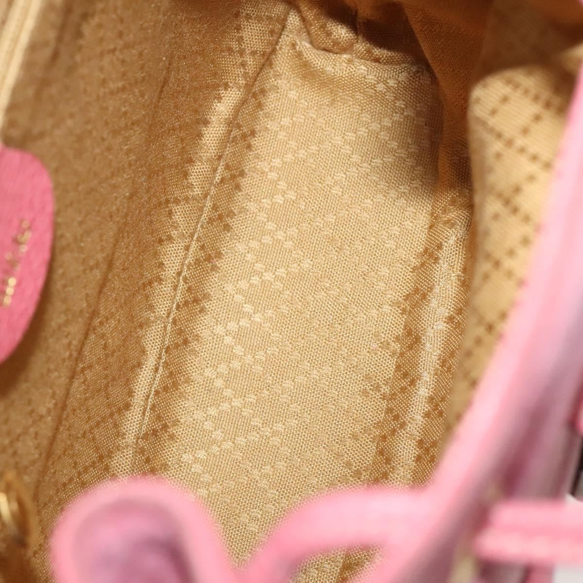 Gucci Gucci Bamboo Backpack Daim Pink Suede Backpack Bag (Pre-Owned)