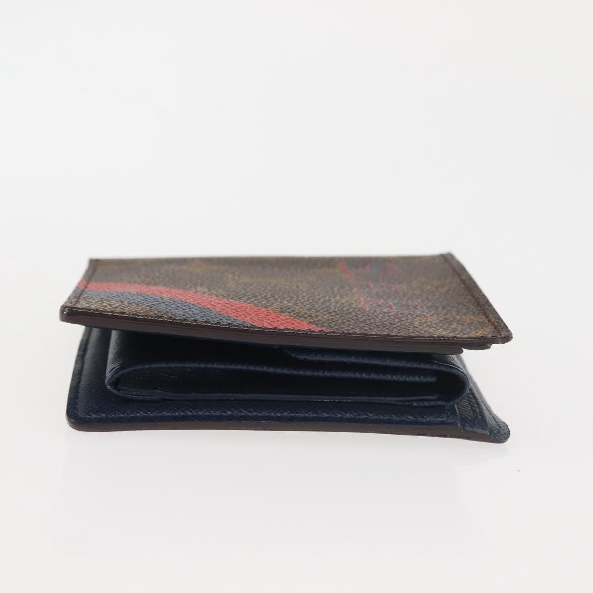 Louis Vuitton Marco Wallet Nm Monogram Canvas Brown Canvas Wallets Accessory