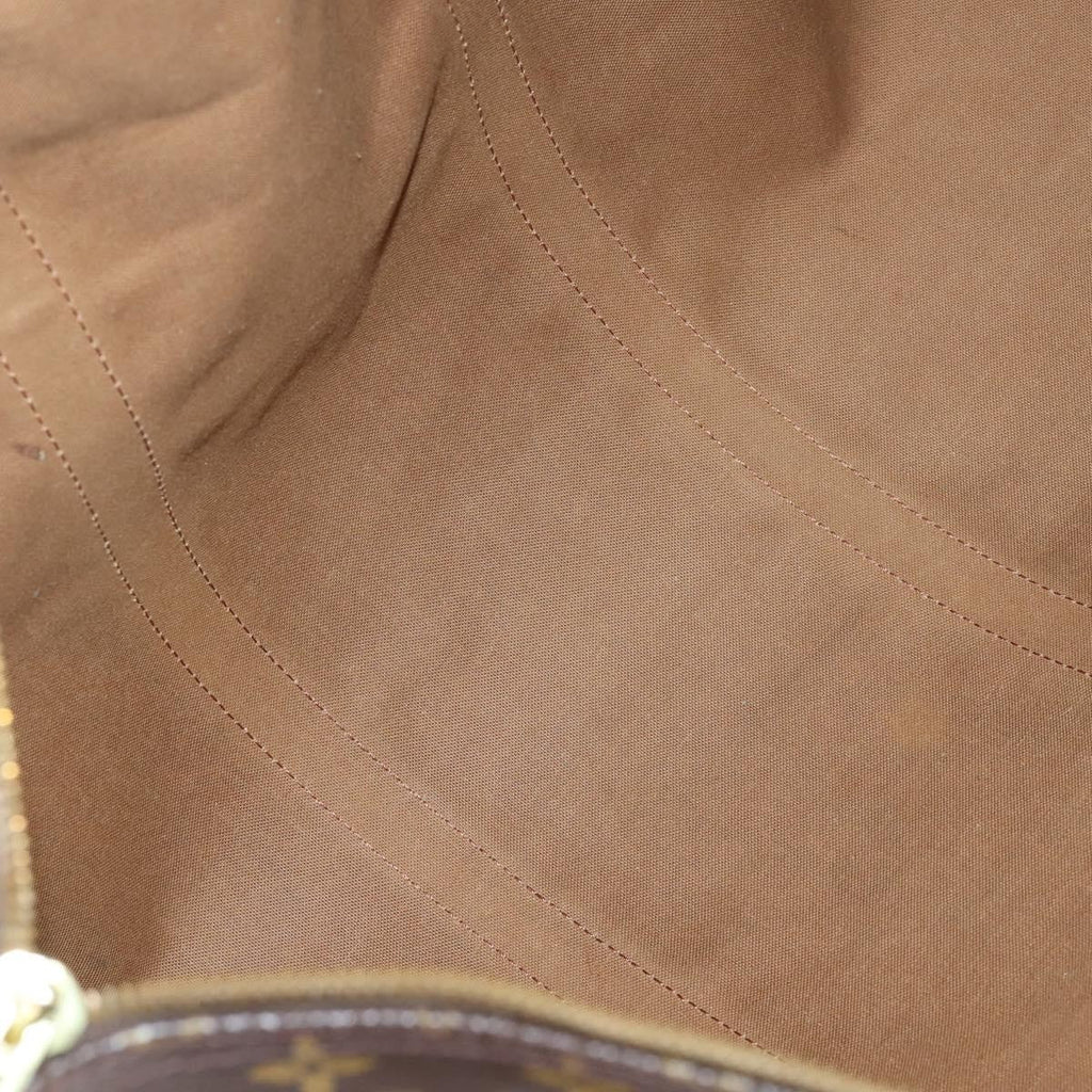 Louis Vuitton Keepall Bandouliere Bag Monogram Canvas Brown Canvas Travel Bag