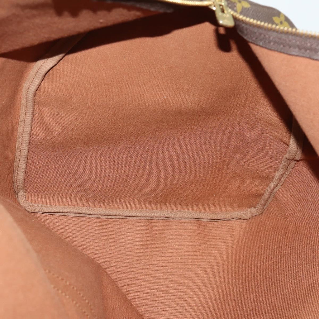 Louis Vuitton Keepall Bag Monogram Canvas Brown Canvas Travel Bag