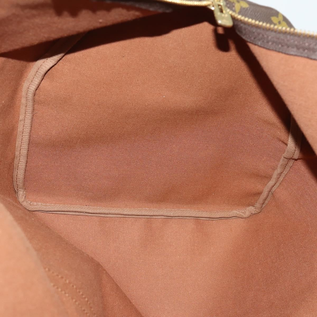 Louis Vuitton Keepall Bag Monogram Canvas Brown Canvas Travel Bag