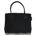Burberry Blue Label Tote Bag Nylon Black Nylon Tote Bag