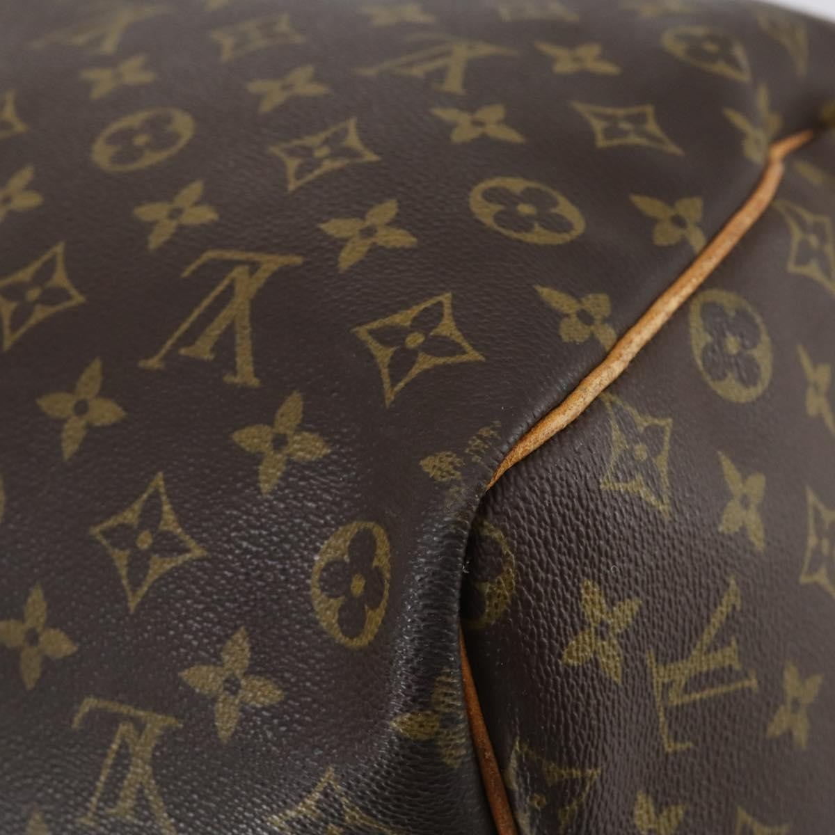 Louis Vuitton Keepall Bag Monogram Canvas Brown Canvas Travel Bag