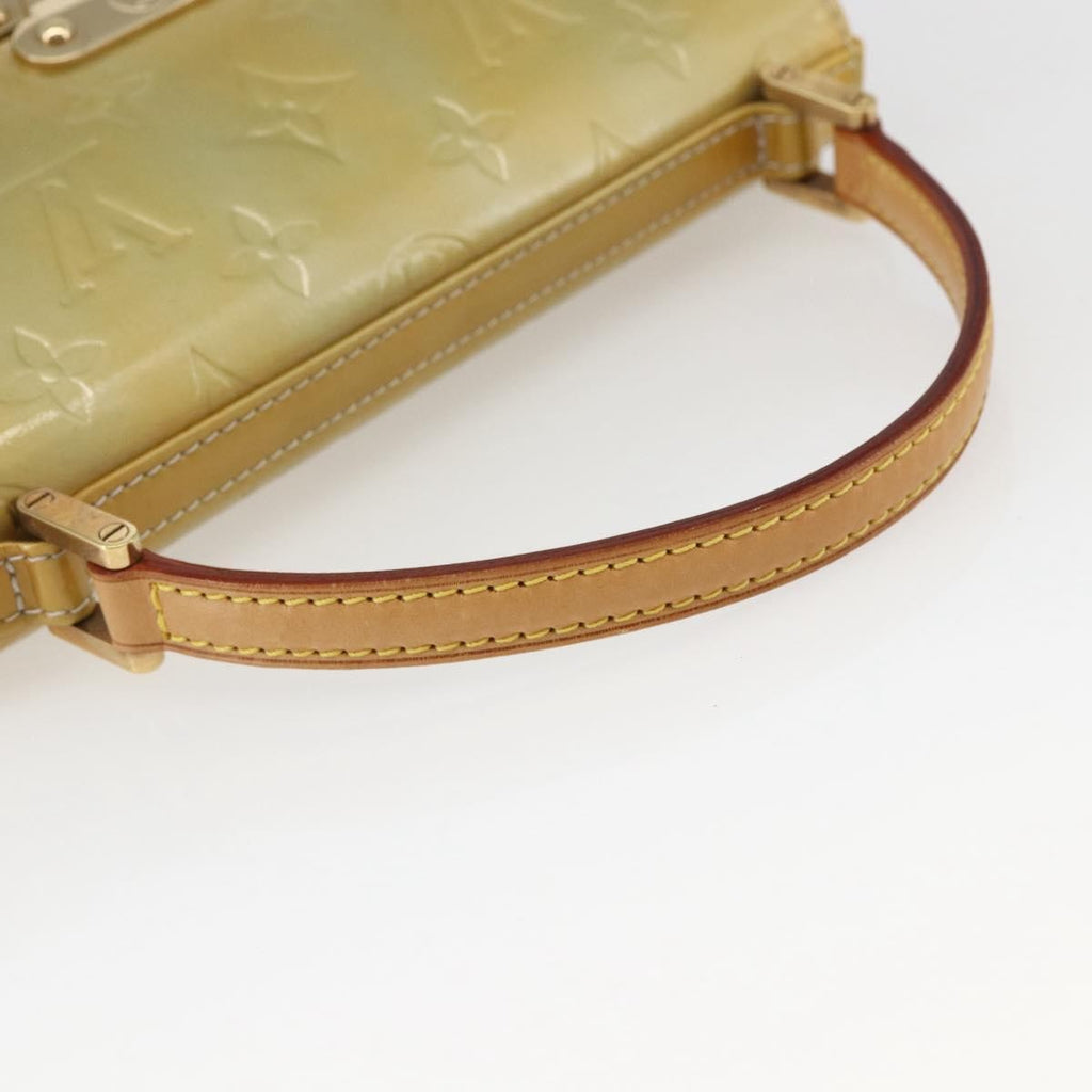 Louis Vuitton Spring Street Nm Handbag Patent Leather Gray Patent_Leather Handbag