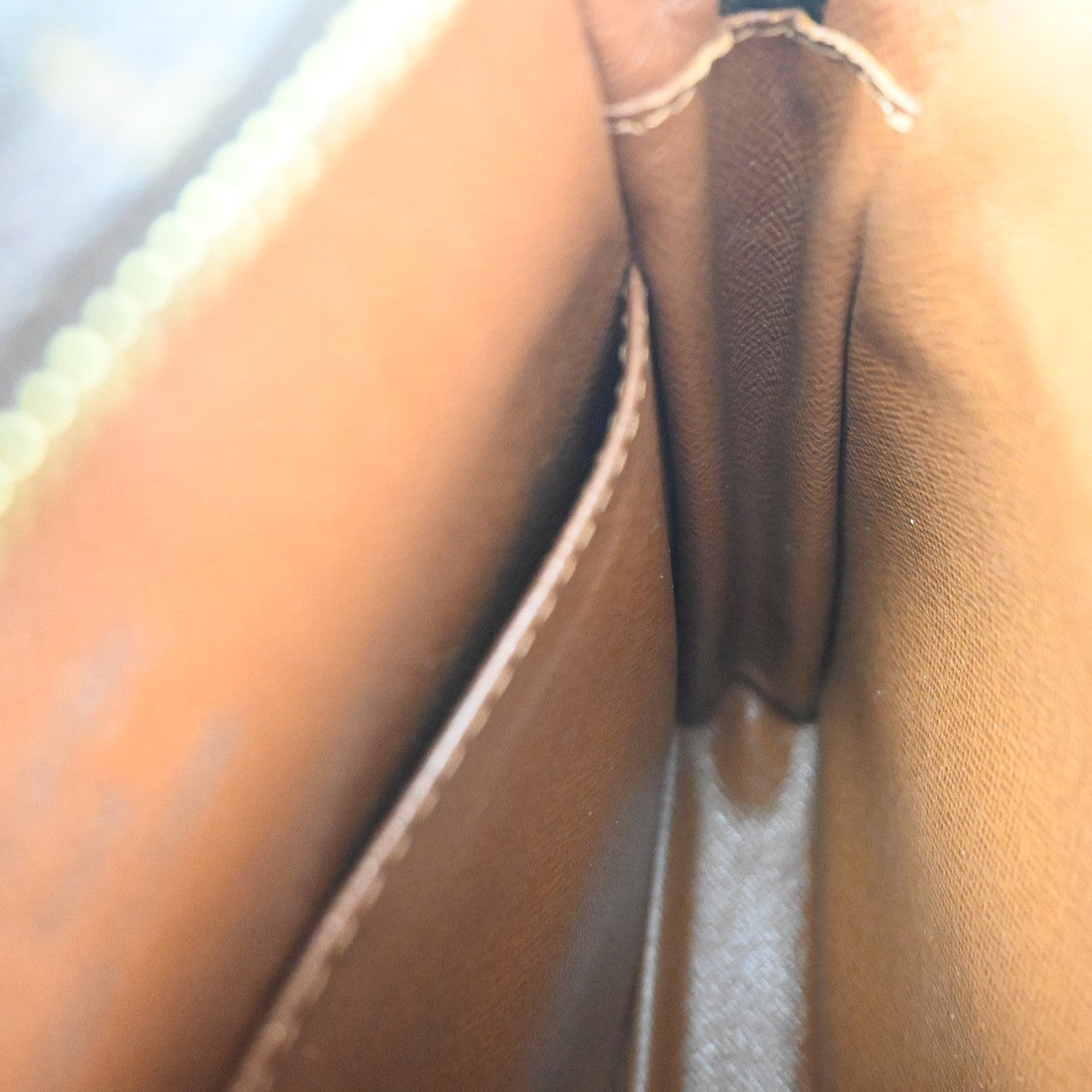Louis Vuitton Amazone Bag Monogram Canvas Brown Canvas Shoulder Bag