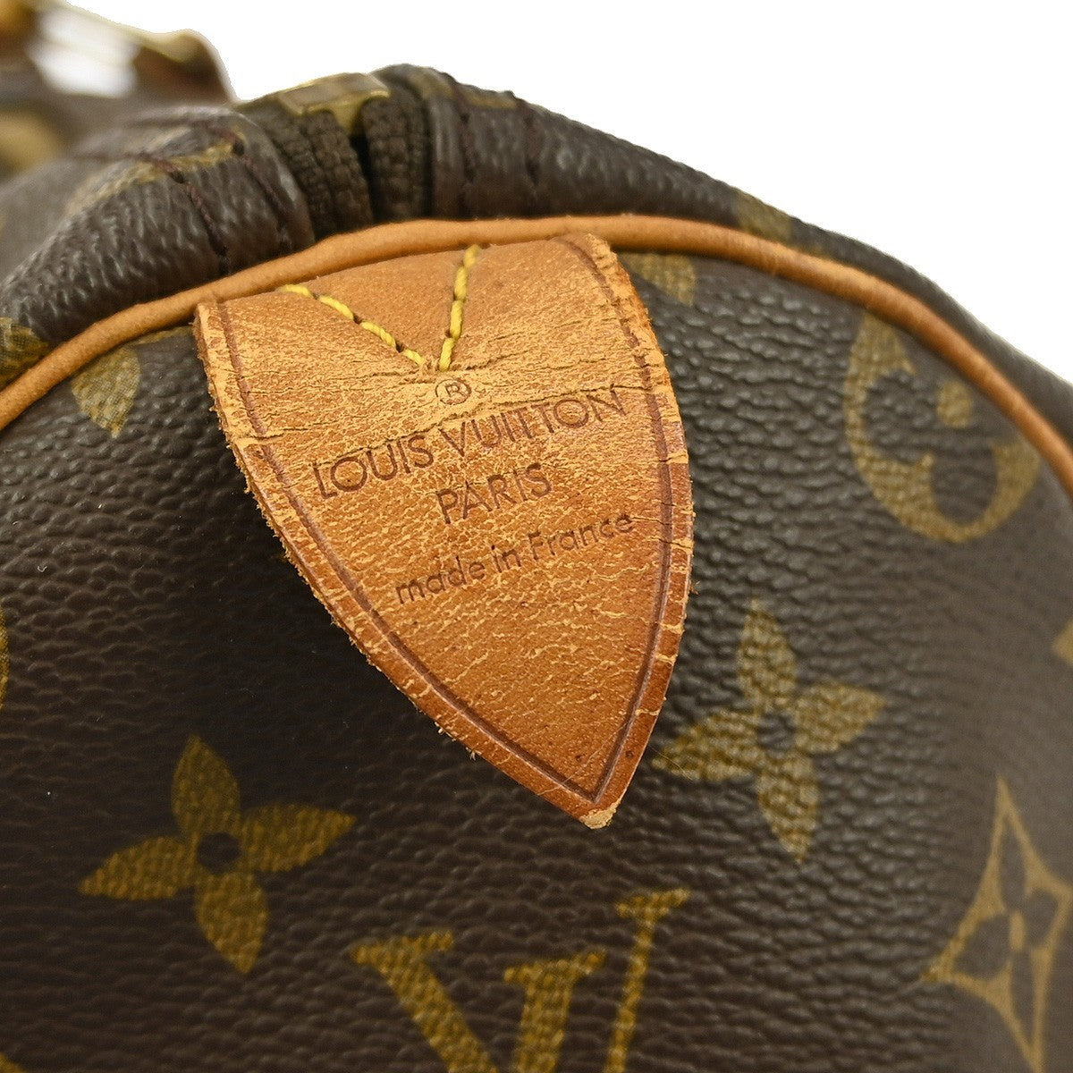 Louis Vuitton Keepall Bag Monogram Canvas Brown Canvas Travel Bag