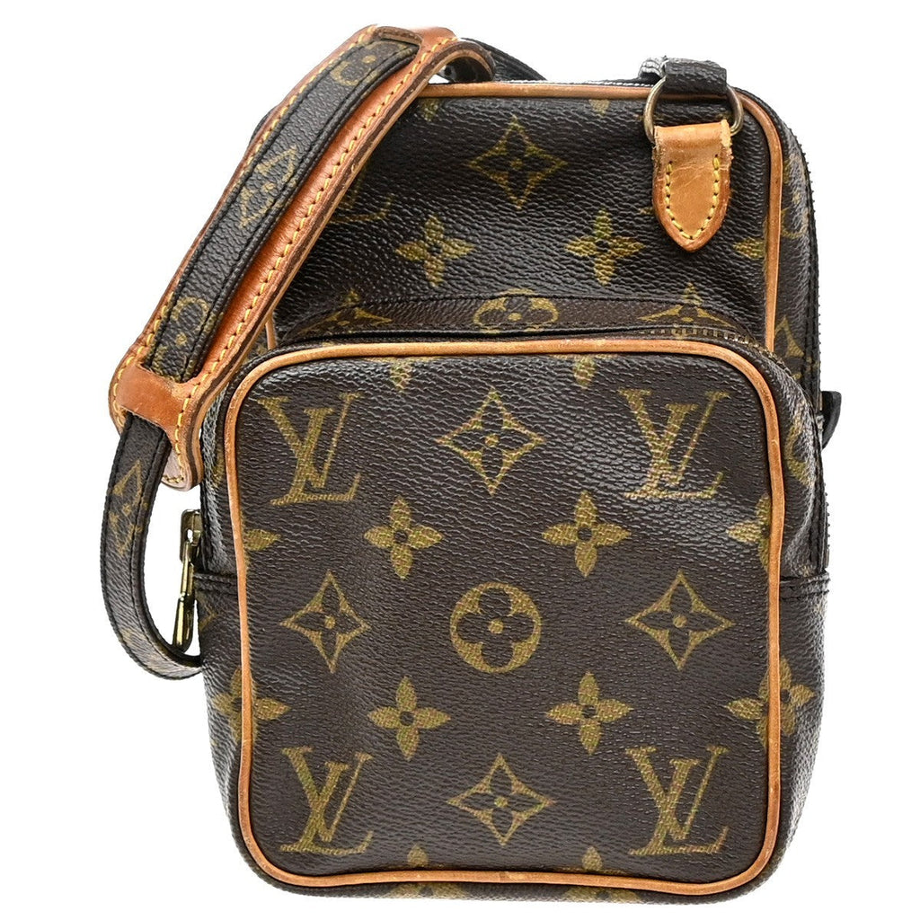 Louis Vuitton Amazone Bag Monogram Canvas Brown Canvas Shoulder Bag