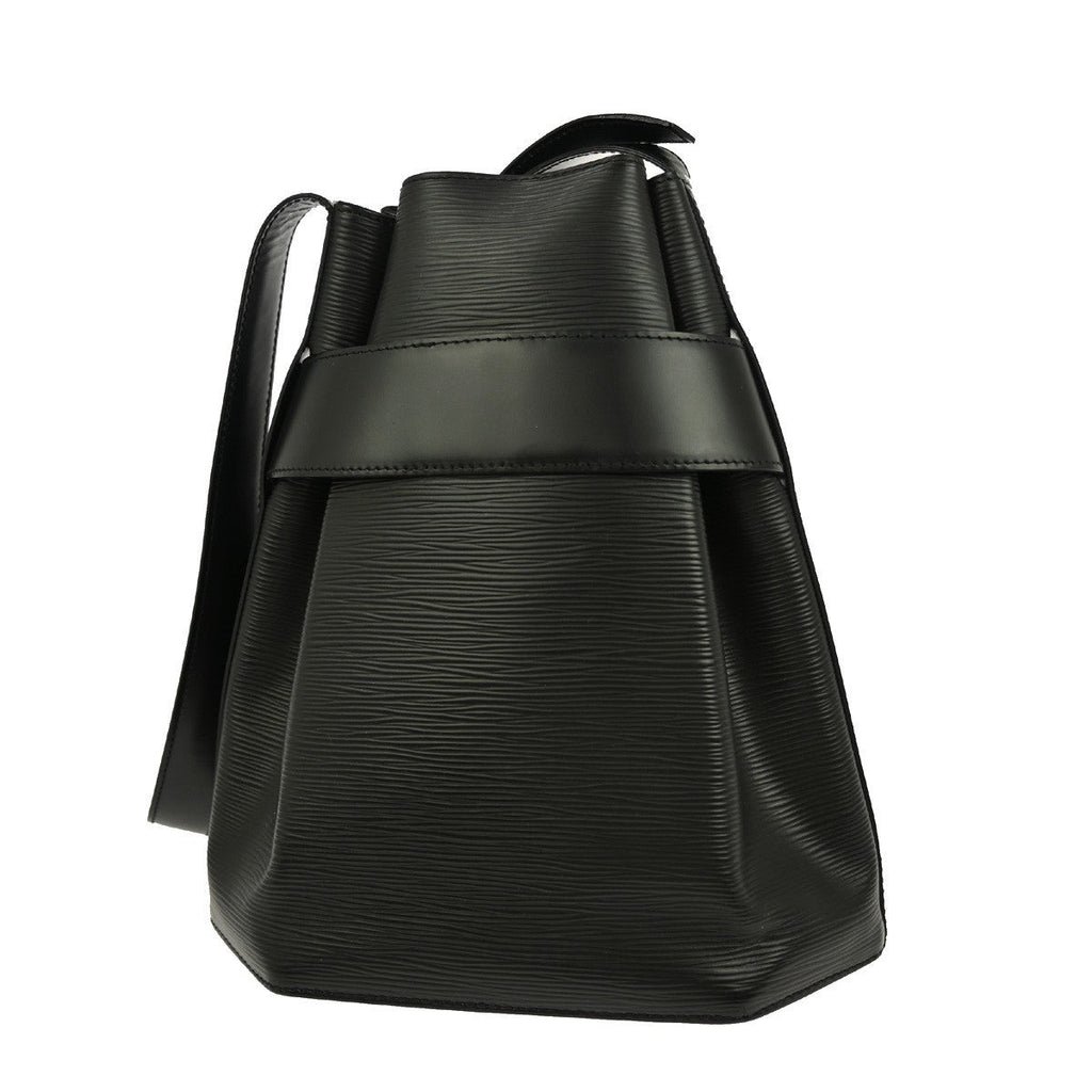 Louis Vuitton Vintage Sac D'epaule Handbag Epi Leather Black Leather Shoulder Bag