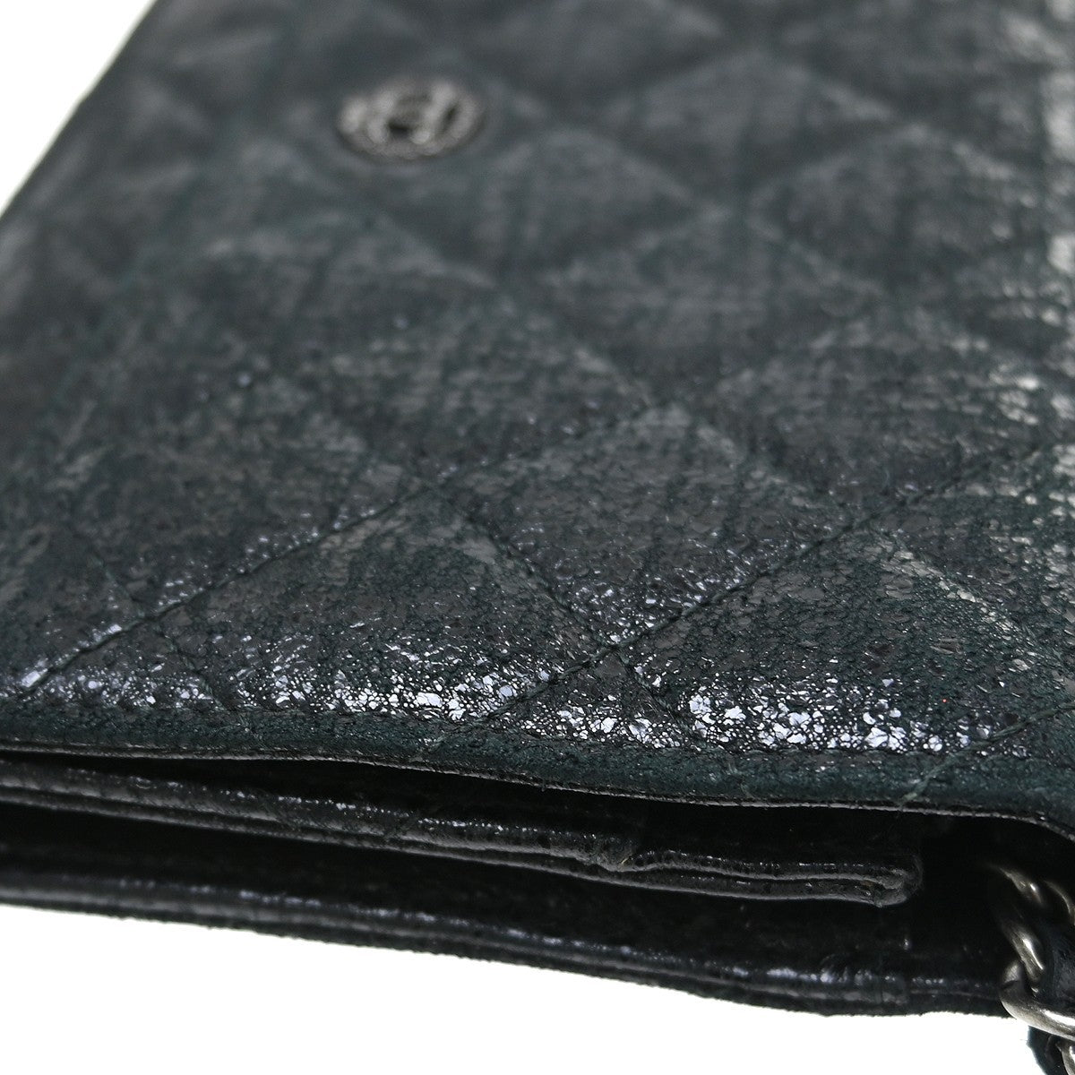 Chanel Wallet On Chain Leather Black Calfskin Crossbody Bag Bag