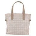 Chanel Travel Line Tote Nylon Pink Canvas Bag