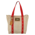 Louis Vuitton Antigua Tote Canvas Beige Canvas Tote Bag