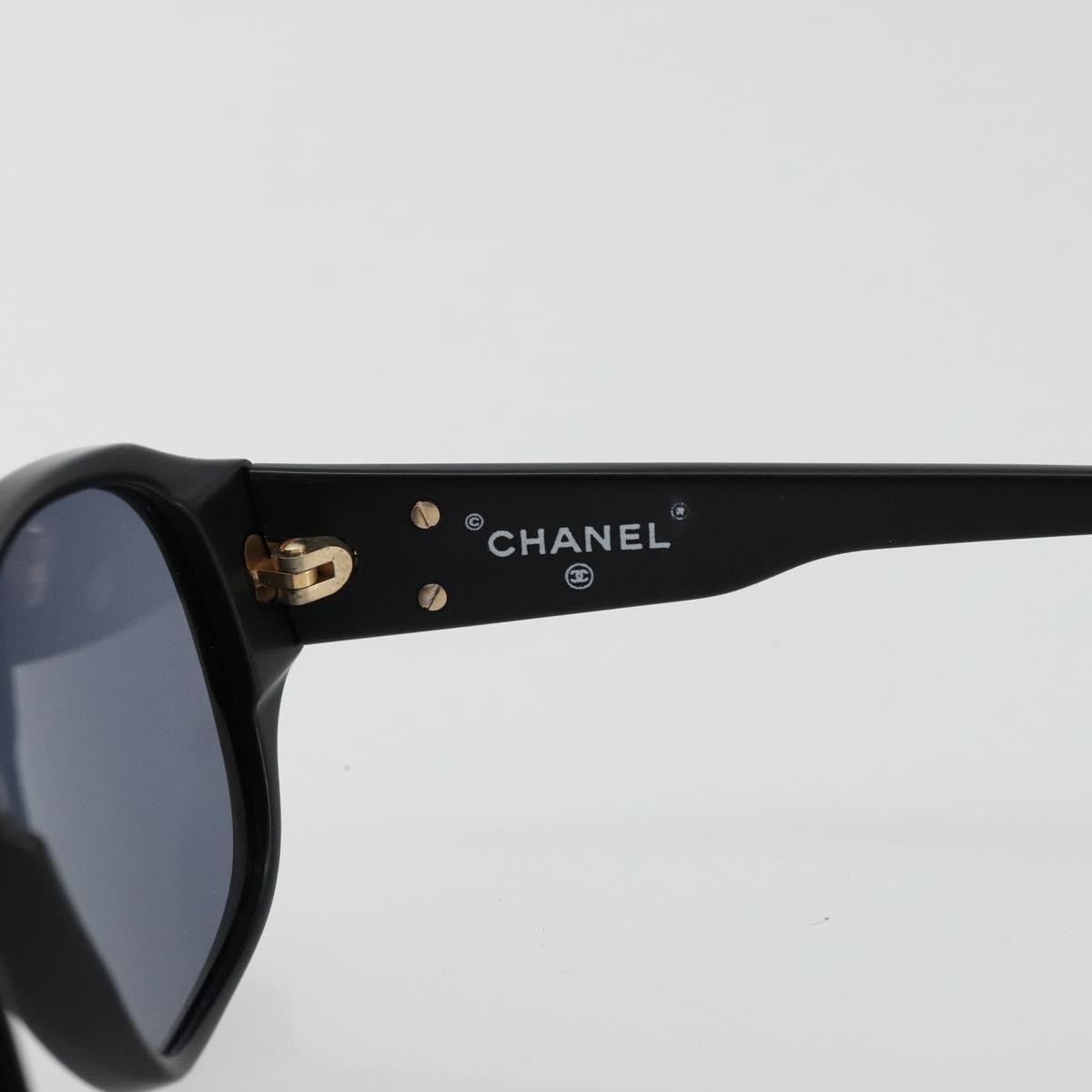 Chanel Logo Cc Sunglasses Plastic Black Plastic Sunglasse Accessory