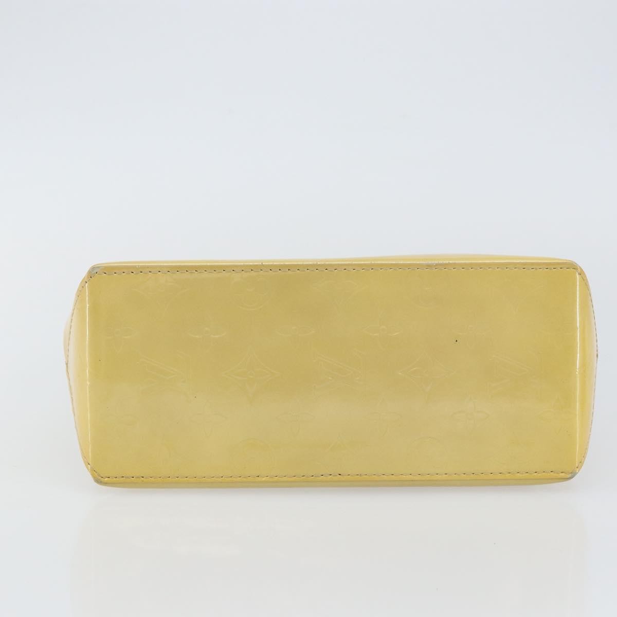 Louis Vuitton Reade Handbag Monogram Vernis Beige Patent_Leather Bag