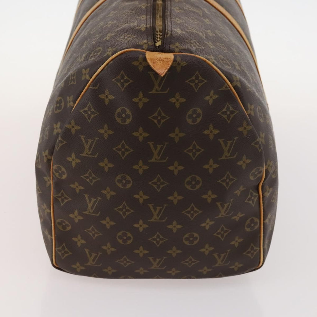 Louis Vuitton Keepall Bag Monogram Canvas Brown Canvas Travel Bag
