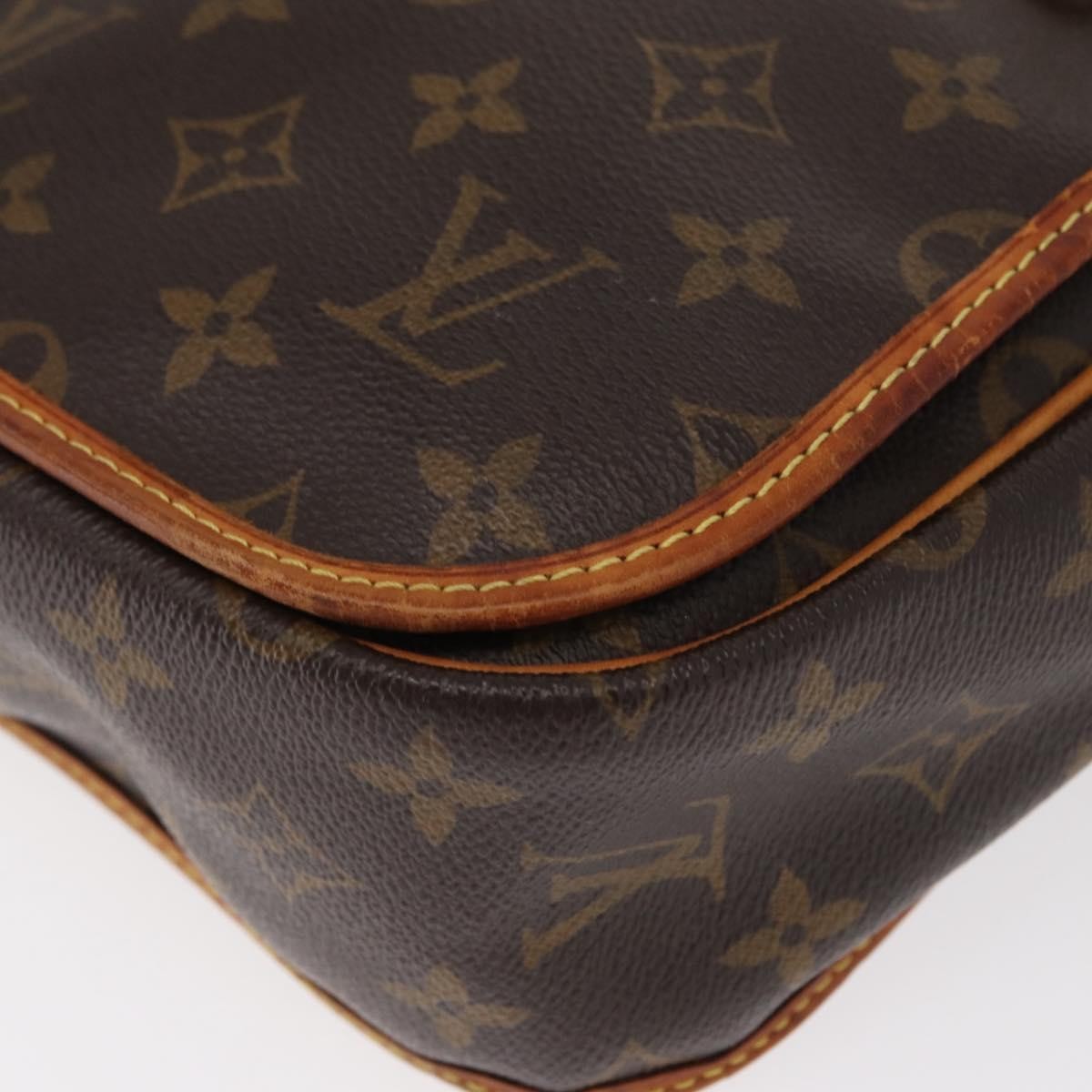 Louis Vuitton Bosphore Messenger Bag Monogram Canvas Brown Canvas Shoulder Bag