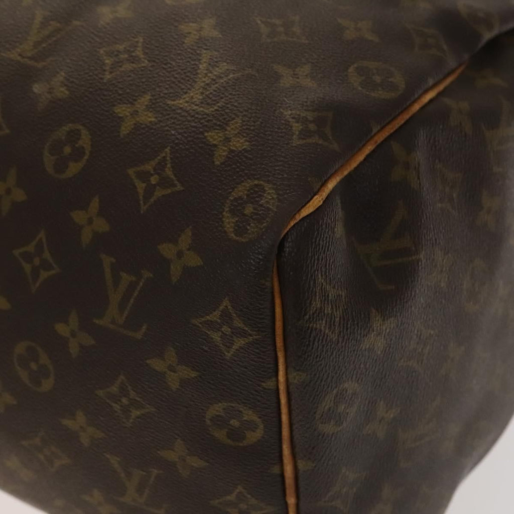 Louis Vuitton Keepall Bag Monogram Canvas Brown Canvas Travel Bag