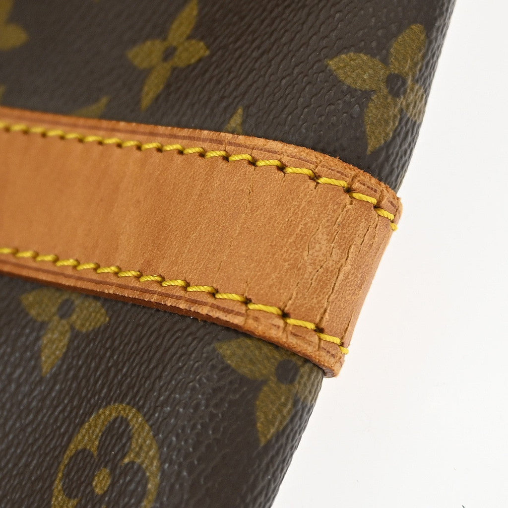 Louis Vuitton Keepall Bag Monogram Canvas Brown Canvas Travel Bag
