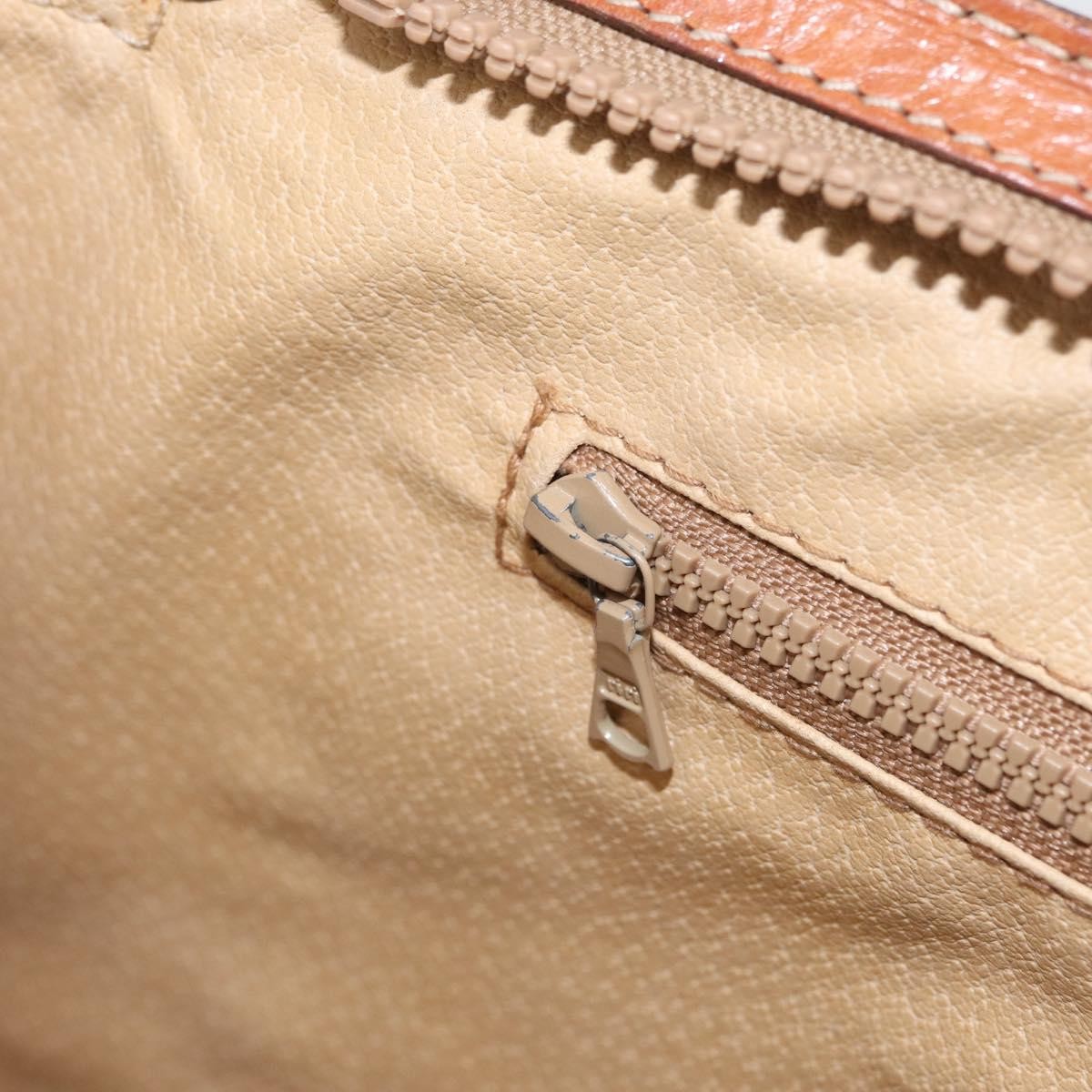 Celine Macadam Pochette Canvas And Leather Beige Canvas Clutche & Pouche Bag