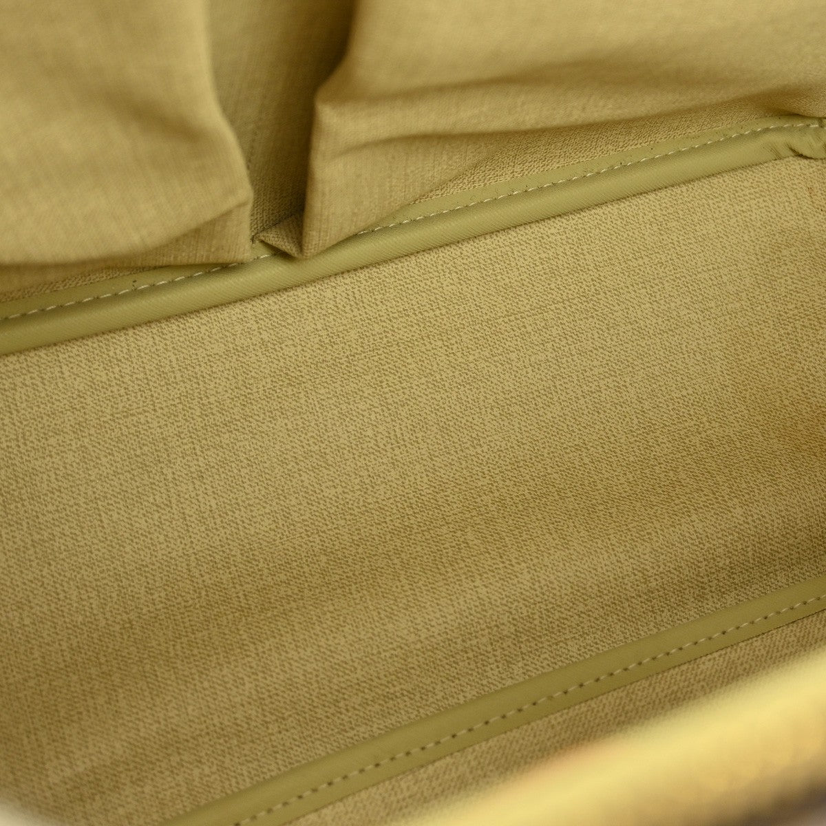 Louis Vuitton Deauville Handbag Monogram Canvas Brown Canvas Handbag