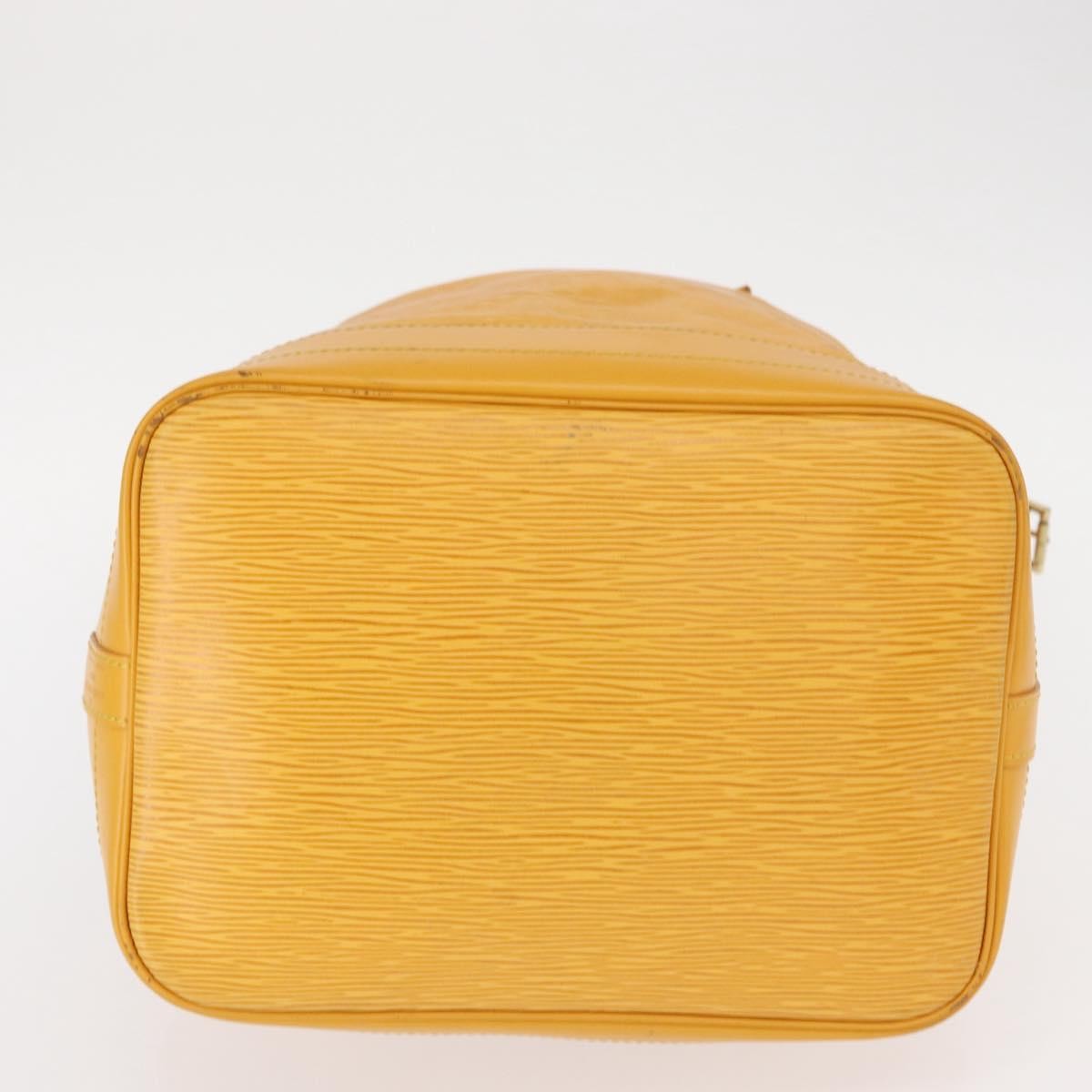 Louis Vuitton Noe Handbag Epi Leather Yellow Leather Shoulder Bag