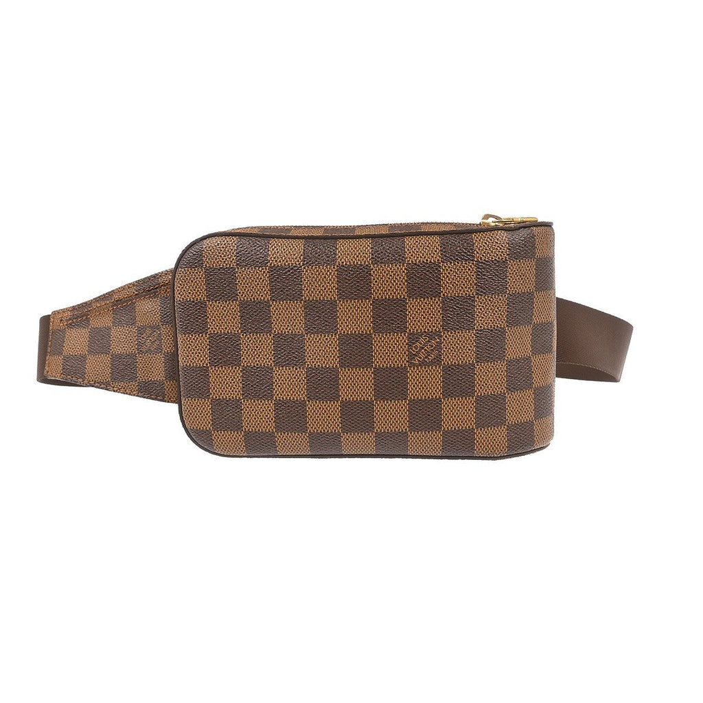Louis Vuitton Geronimos Waist Bag Damier Brown Canvas Shoulder Bag