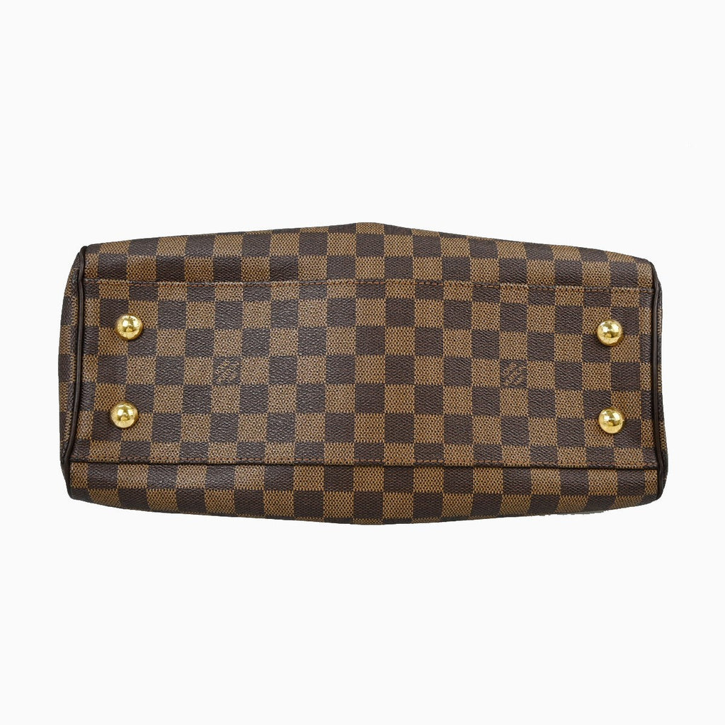 Louis Vuitton Trevi Handbag Damier Brown Canvas Handbag