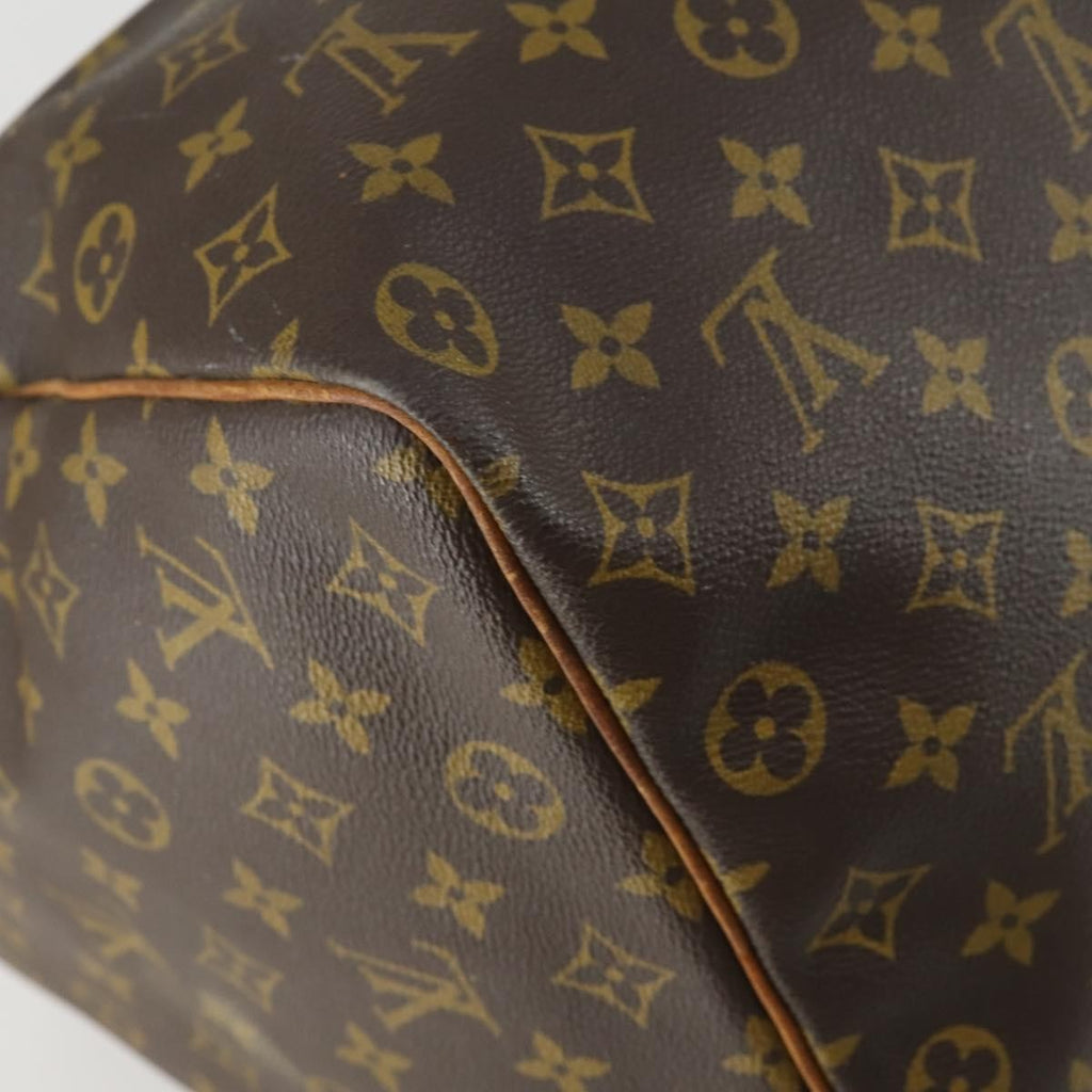 Louis Vuitton Keepall Bag Monogram Canvas Brown Canvas Travel Bag