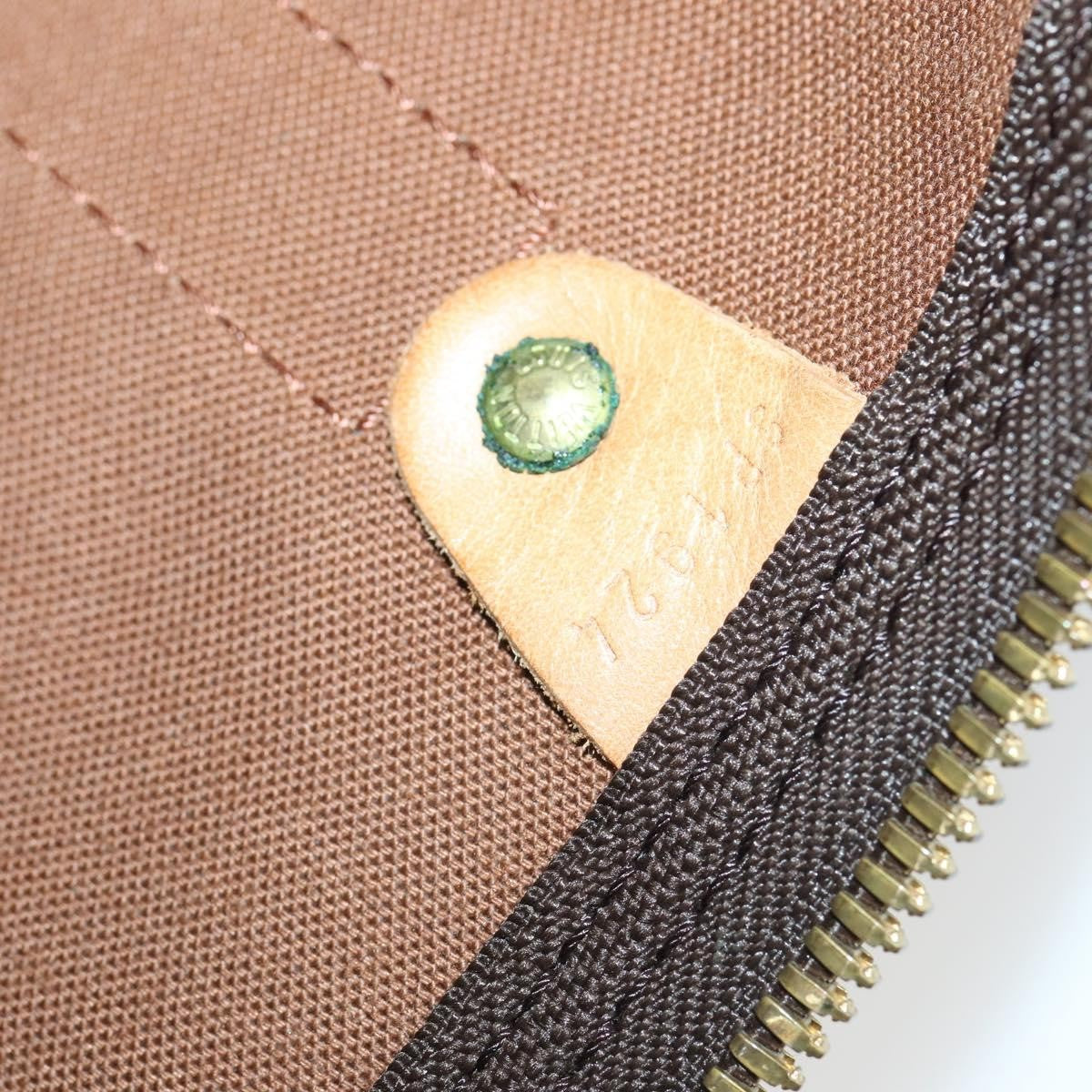 Louis Vuitton Keepall Bag Monogram Canvas Brown Canvas Travel Bag