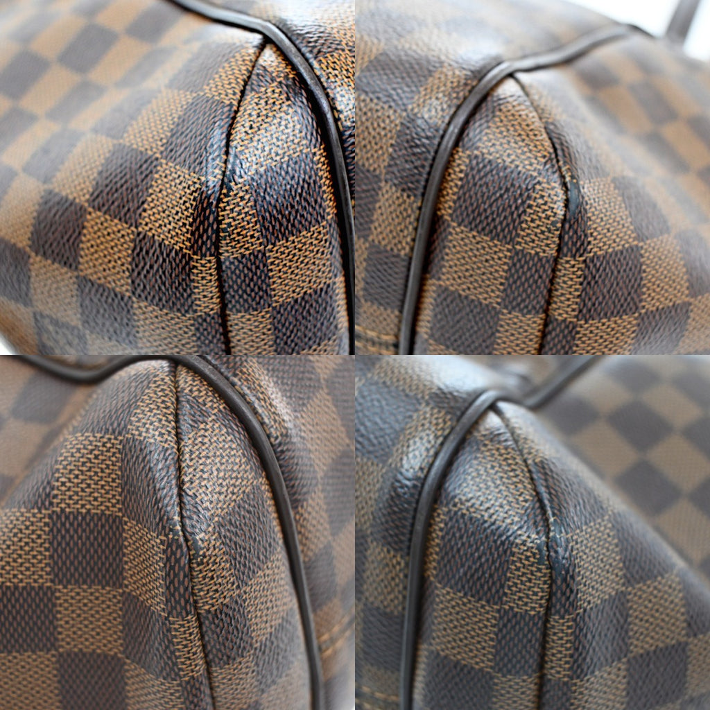 Louis Vuitton Totally Handbag Damier Brown Canvas Shoulder Bag