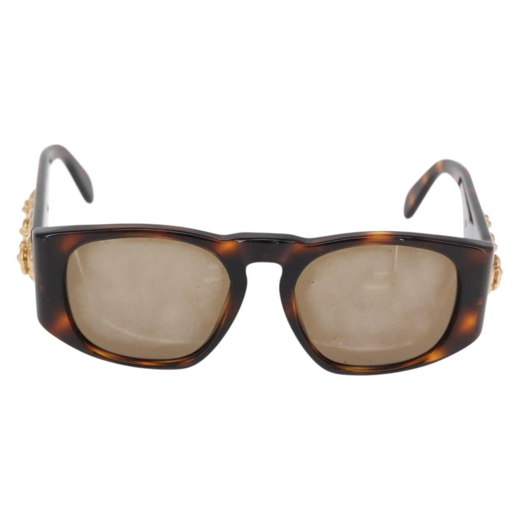Chanel Camélia Sunglasses Plastic Brown Plastic Sunglasse Accessory