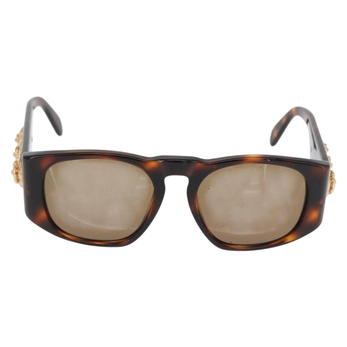 Chanel Camélia Sunglasses Plastic Brown Plastic Sunglasse Accessory