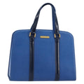 Burberry Vintage Handbag Leather Blue Leather Handbag