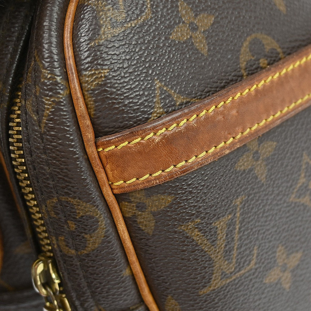 Louis Vuitton Reporter Bag Monogram Canvas Brown Canvas Shoulder Bag