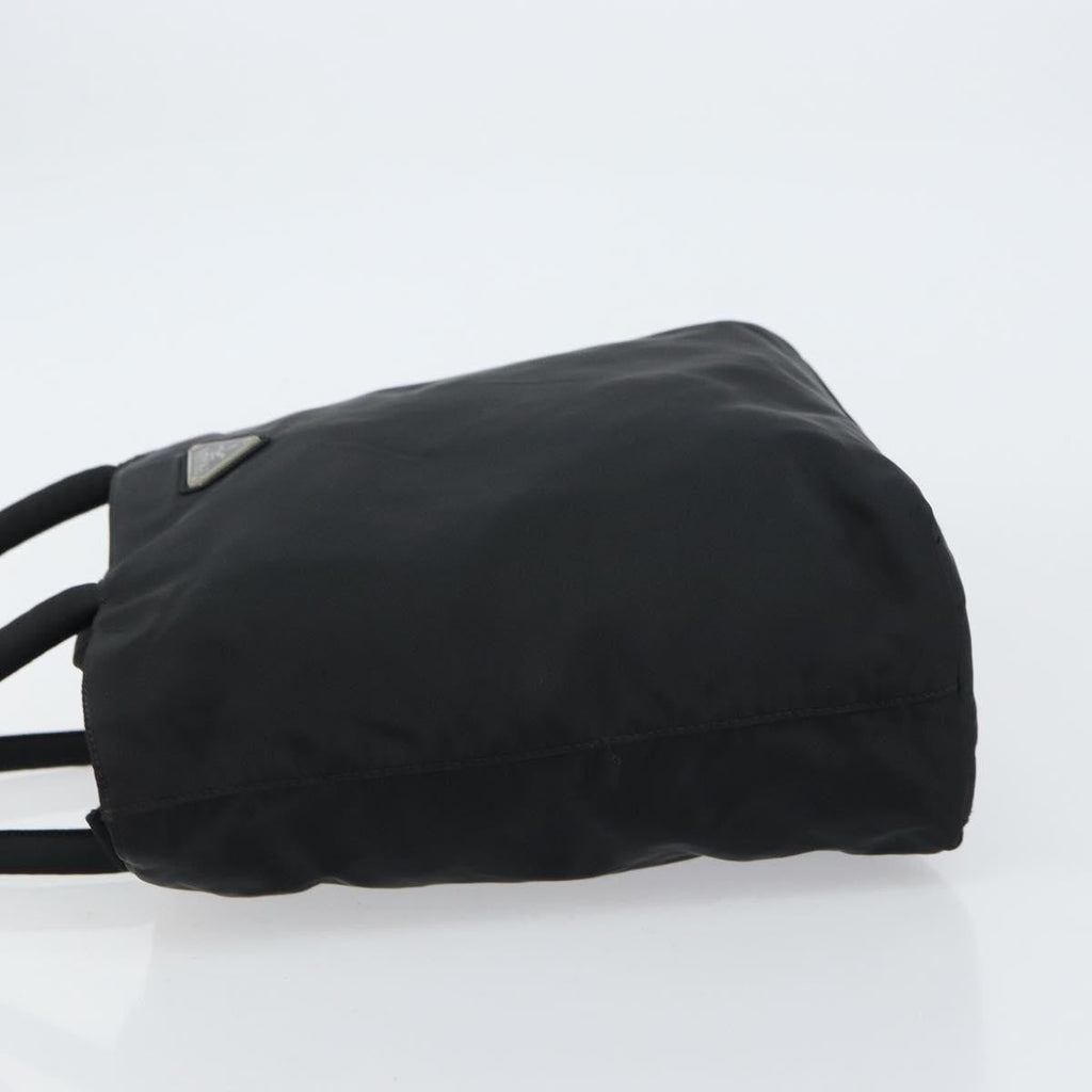 Prada Vintage Zip Tote Tessuto Black Nylon Tote Bag Bag